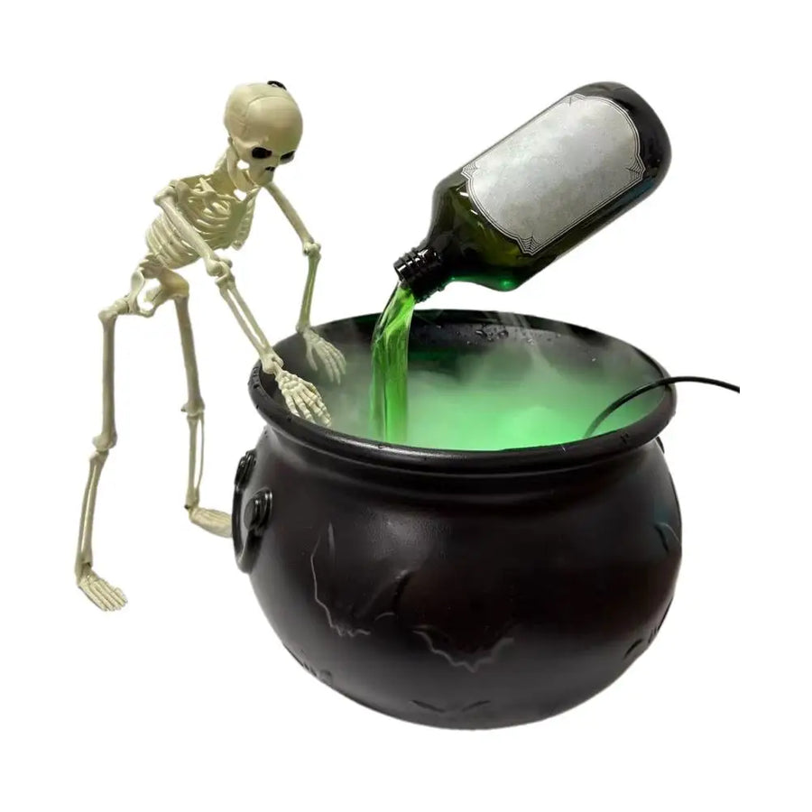19.5/25cm Halloween Black Witch Bowl Magic Float Bottle And Diffuser Horror House Decoration For Halloween Party Scary Props