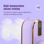 Mini Garment Steamer Portable Folding Handheld Steam Iron Home Travelling For Clothes Ironing Wet Dry Ironing Machine
