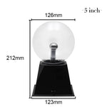 Magic Crystal Plasma Ball Lamp 3 4 5 6 8 Inch Electric Lamp Night Light Kids Gift Birthday Christmas Novelty Glass Plasma Lamp