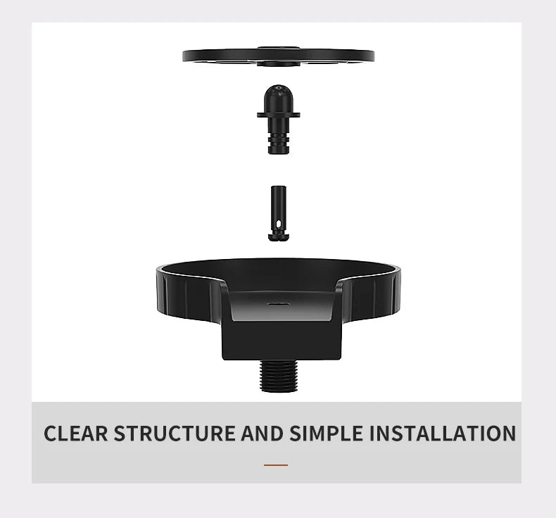 Kitchen Sink Rinser Automatic Glass Cup Washer High Pressure Bar  Beer Milk Tea  Cleaner Accessories Wash  Tool