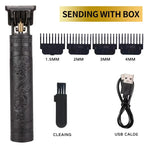 T9 USB Electric Hair Clipper For Men Hair Cutting Machine Rechargeable Man Shaver Trimmer Barber Technical Beard Trimmer