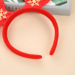 Christmas Headbands for Adults Children Deer Antlers Elk Hair Accessories Festive Atmosphere Party Decorations Props Headbands