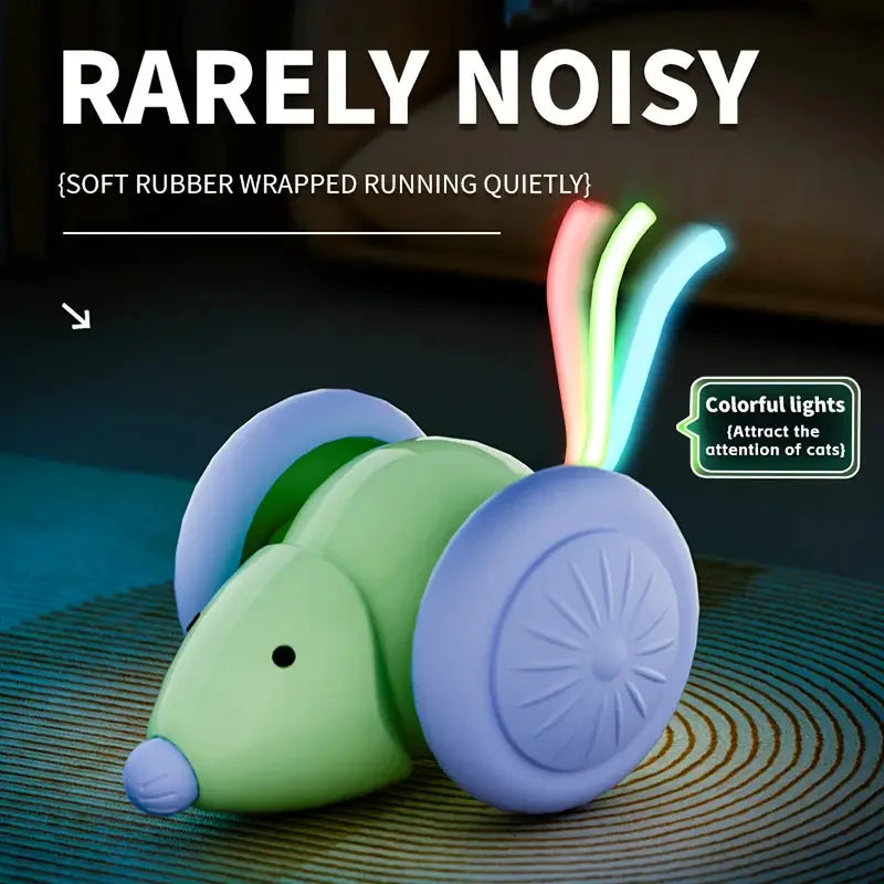 Smart Cat Toys Balls Automatic Interactive Pet Electric Rolling Teaser USB Rechargeable Kitty Moving Bouncing ball Mouse Car toy