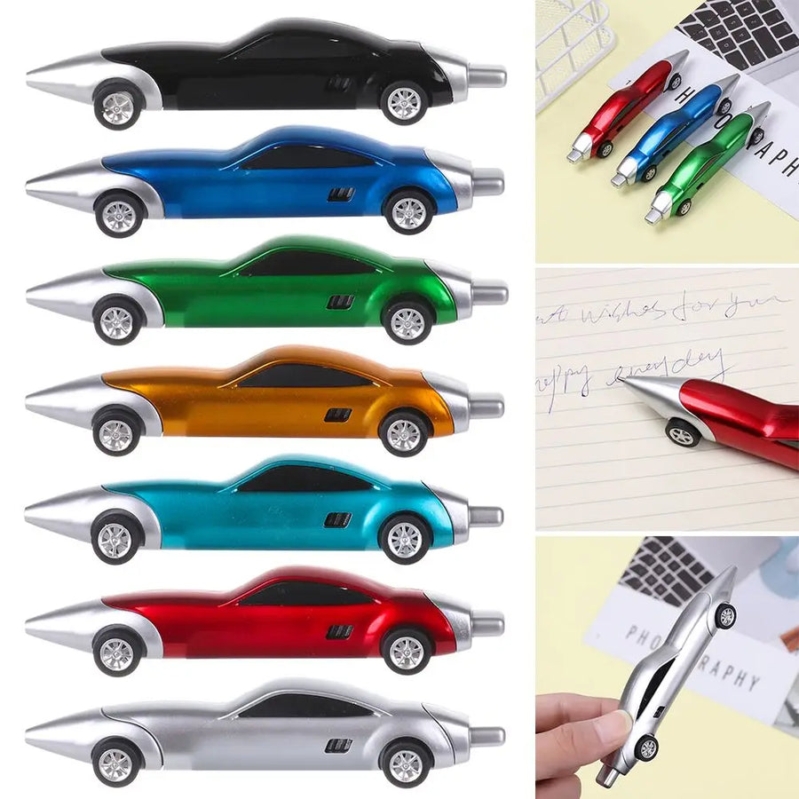 Cartoon Creative Ballpoint Pen Student Gift New Strange Stationery Ballpoint Pen Plastic Gift Car Toy Pen Office School Supplies