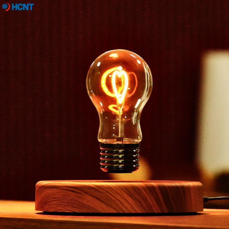 Magnetic Levitation Lamp Creativity Floating Glass LED Bulb Home Office Desk Decor Birthday Gift Table Novelty Night Light
