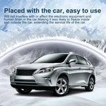 1-10pcs Car Window Glass Anti-ice Snow Remover Solar/USB Antifreeze Snow Removal Instrument Winter Deicing Device Car Defroster