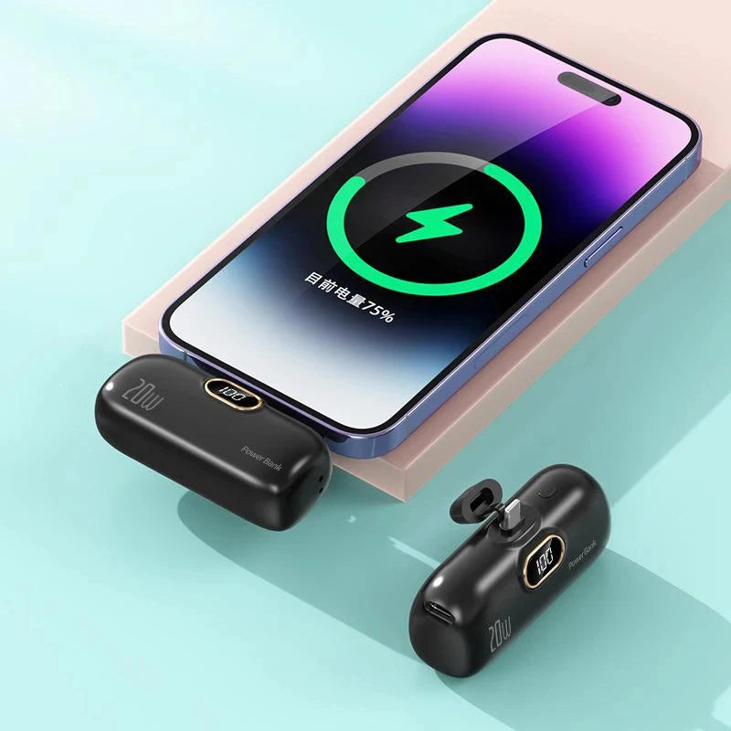 OnePlus 300000mAh Wireless CCC Certification Power Bank Capsule Mobile Power Supply Emergency Fast Charging External Battery