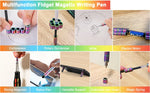 Fidget Pen Magnetic Toys Multifunctional Gift Deformable Decompression Magnet Writing Pen Eliminate Pressure Pen