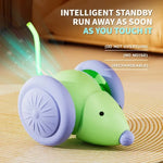 Smart Cat Toys Balls Automatic Interactive Pet Electric Rolling Teaser USB Rechargeable Kitty Moving Bouncing ball Mouse Car toy