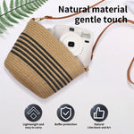 Portable Instant Camera Striped Woven Bag And Photo Paper Set With Five Shooting Modes Suitable for Beginners When Taking Photos