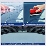 Window Cleaner Oil Film Brush Removal Cleaner Supplie Car Glass Oil Film Brush Glass Sponge Clean Glass Windshield Glass Scraper