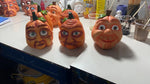 Home Halloween Atmosphere Fun Pumpkin Outdoor Decoration Ghost Party Pumpkin Six Monsters Resin Crafts Ugly Cute Ornaments New
