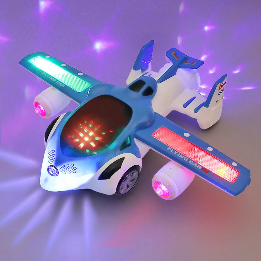 Electric Dancing Deformation Rotating Universal Police Toy Car Child Kid Girl Car Christmas Birthday Gift