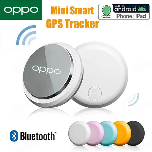 OPPO Smart Airtag Bluetooth 5.3 GPS Tracker Work with Android iOS System Air Tag Tracker Mini Locator Kids Bag Key Wall Finder