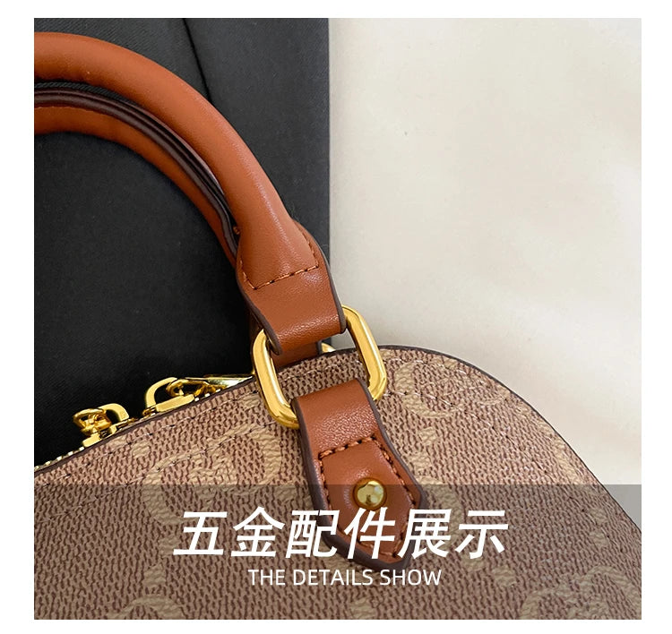 High-Quality Ladies Shoulder Bag, Stylish Leather Handbags For Women Featuring Famous Designer Elegant Details