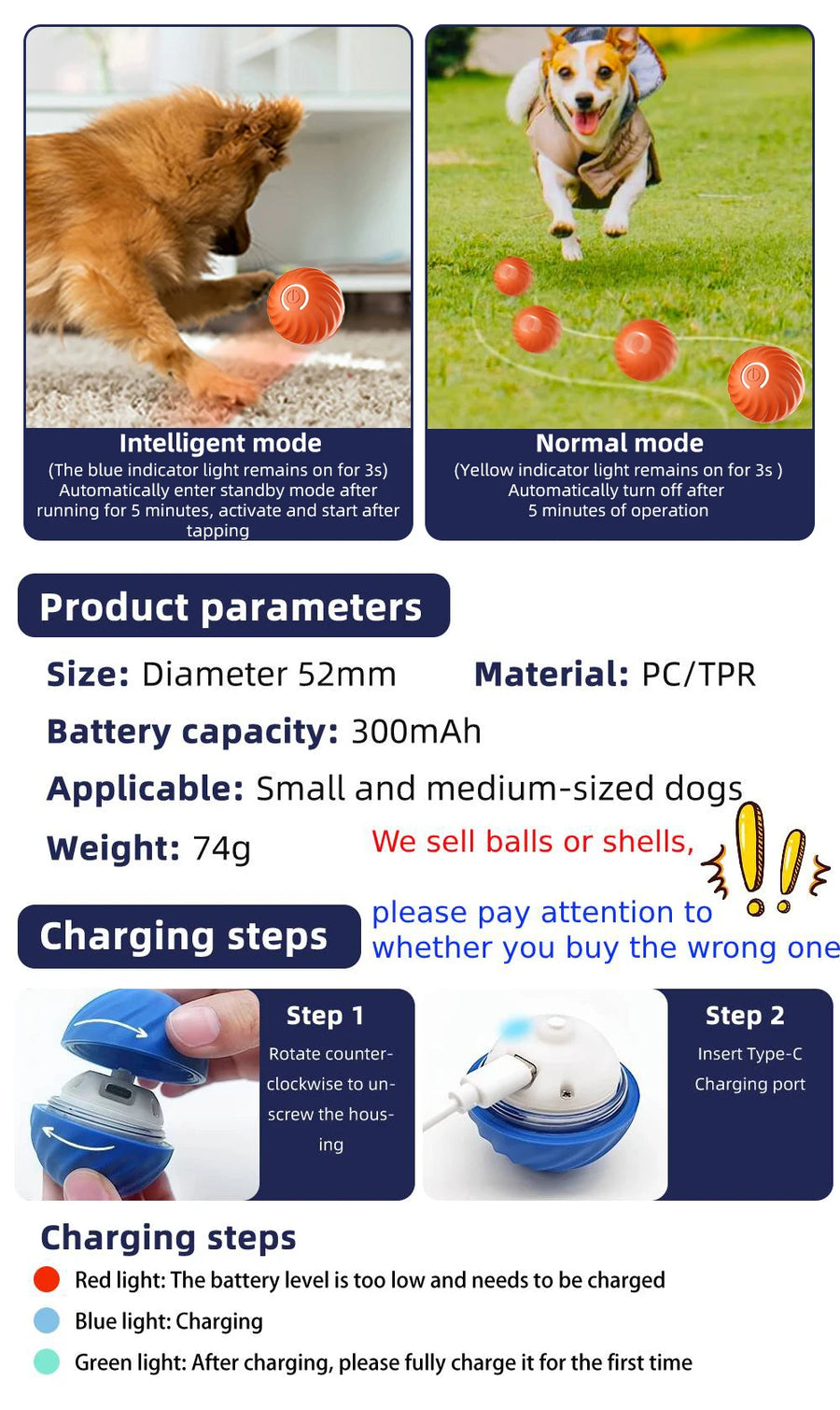 New Smart Pet Toy Ball Electric Interactive Game Automatic  Jumping Rolling Ball Rechargeable Moving Puppy Cat Entertainment Toy