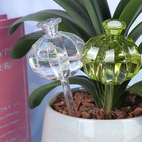 Glass Automatic Plant Watering Bulbs Shape Flower Plant Water Dripper Lightweight Houseplant Device Drip Irrigation System
