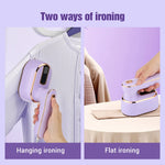 Mini Garment Steamer Portable Folding Handheld Steam Iron Home Travelling For Clothes Ironing Wet Dry Ironing Machine
