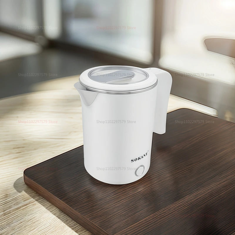 500ML Portable Travel Electric Kettle Tea Coffee Stainless Steel Water Boiler Pot For  Hotel Family Travel kitchen Smart kettle