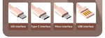 20000mAh Mini Powerbank Portable Round Self-wired  Fast Charging High Capacity Digital Display Power Bank For Iphone Xiaomi