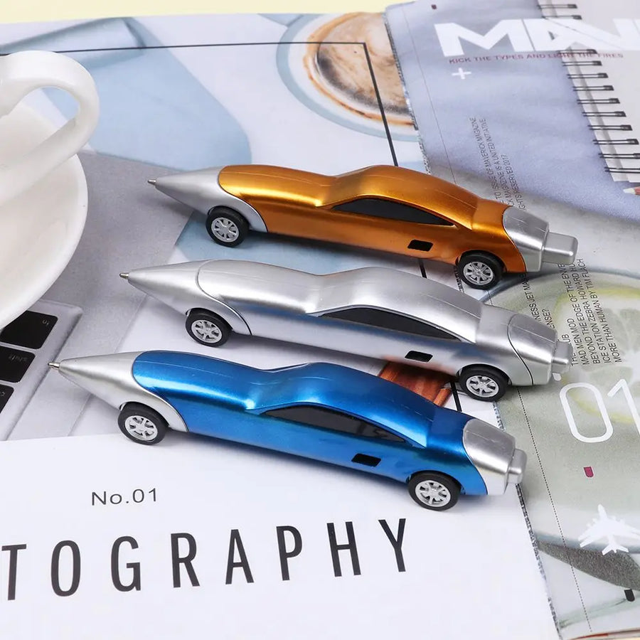 Cartoon Creative Ballpoint Pen Student Gift New Strange Stationery Ballpoint Pen Plastic Gift Car Toy Pen Office School Supplies