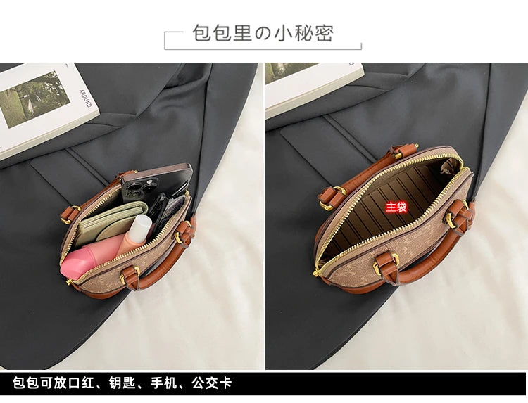 High-Quality Ladies Shoulder Bag, Stylish Leather Handbags For Women Featuring Famous Designer Elegant Details
