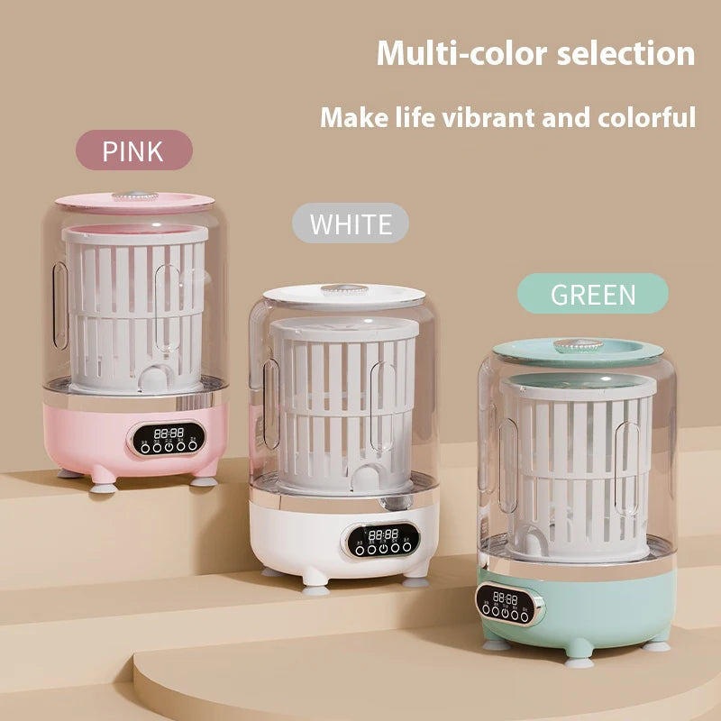 Portable Mini Washing Machine Automatic Washer Machine Clothes Cleaning Tool For Dormitories Travel Camping Hotel Apartment