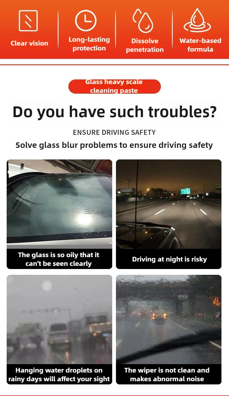 Car glass coating agent, rainproof windshield rain repellent, liquid polymer car waterproof spray, car detailing