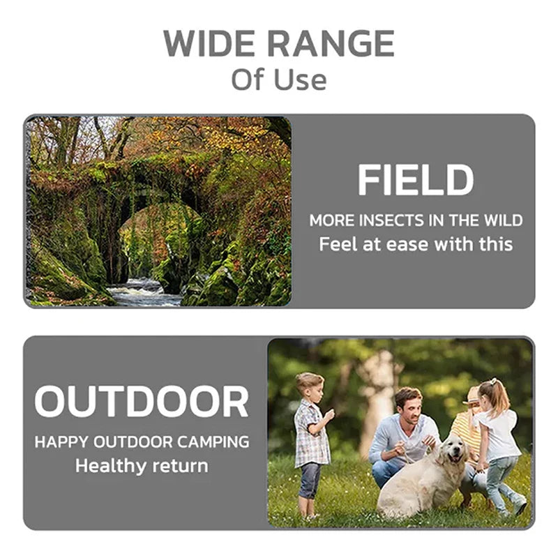 ‌Xiaomi Wearable Mosquito Repellent Unisex Wristband Physical & Ultrasonic Non-Chemical For Home & Outdoor Includes 2 Batteries
