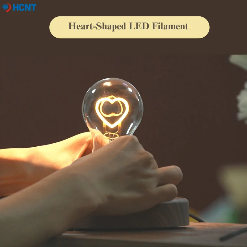 Magnetic Levitation Lamp Creativity Floating Glass LED Bulb Home Office Desk Decor Birthday Gift Table Novelty Night Light