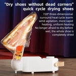 Intelligent Timer Shoe Dryer  Adjustable Dryer Quick Drying Deodorizing Sterilizing Shoe Dryer Household Shoe Warmer Heater