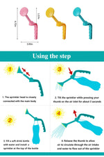 Gardening Plant Watering Handheld dual-purpose water spray Bottle Water Can Top Waterers Shower Seedling Irrigation