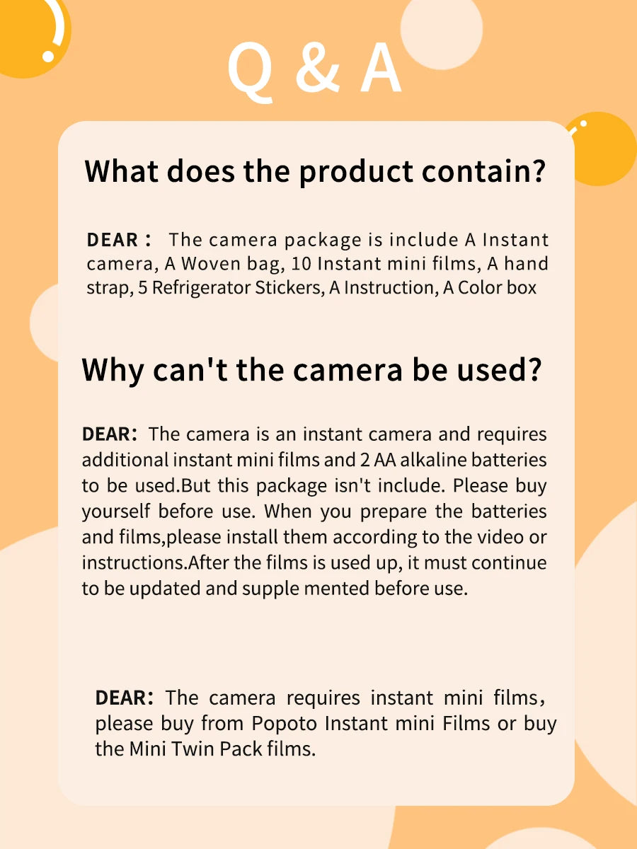 Portable Instant Camera Striped Woven Bag And Photo Paper Set With Five Shooting Modes Suitable for Beginners When Taking Photos