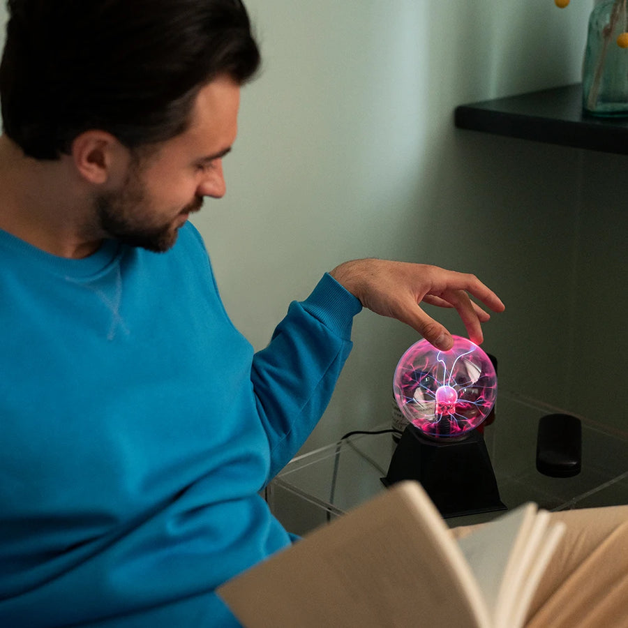 Magic Crystal Plasma Ball Lamp 3 4 5 6 8 Inch Electric Lamp Night Light Kids Gift Birthday Christmas Novelty Glass Plasma Lamp