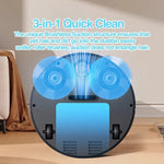 Xiaomi MIJIA 3-in-1 Smart Sweep Robot 4000pa Suction Power Fully Automatic Home Cleaning Machine USB Charge Smart Vacuum Cleaner