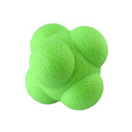 Hexagon Reaction Ball Agility Training Ball for Basketball Football Kids Adult Coordination Reflex Sports Fitness Training Ball
