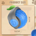 Smart Cat Toys Balls Automatic Interactive Pet Electric Rolling Teaser USB Rechargeable Kitty Moving Bouncing ball Mouse Car toy