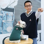 Warm Dog Sweater Winter Clothing Turtleneck Knitted Pet Cat Puppy Clothes Costume for Small Dogs Chihuahua Outfit Sweaters Vest