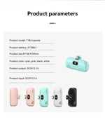 OnePlus 300000mAh Wireless CCC Certification Power Bank Capsule Mobile Power Supply Emergency Fast Charging External Battery