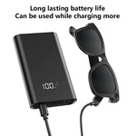 VIVO G300 Smart AI Glasses 1200W pixel AI Shooting Camera HD Photo Video Voice Call Translation Waterproof Bluetooth ChatGPT NEW