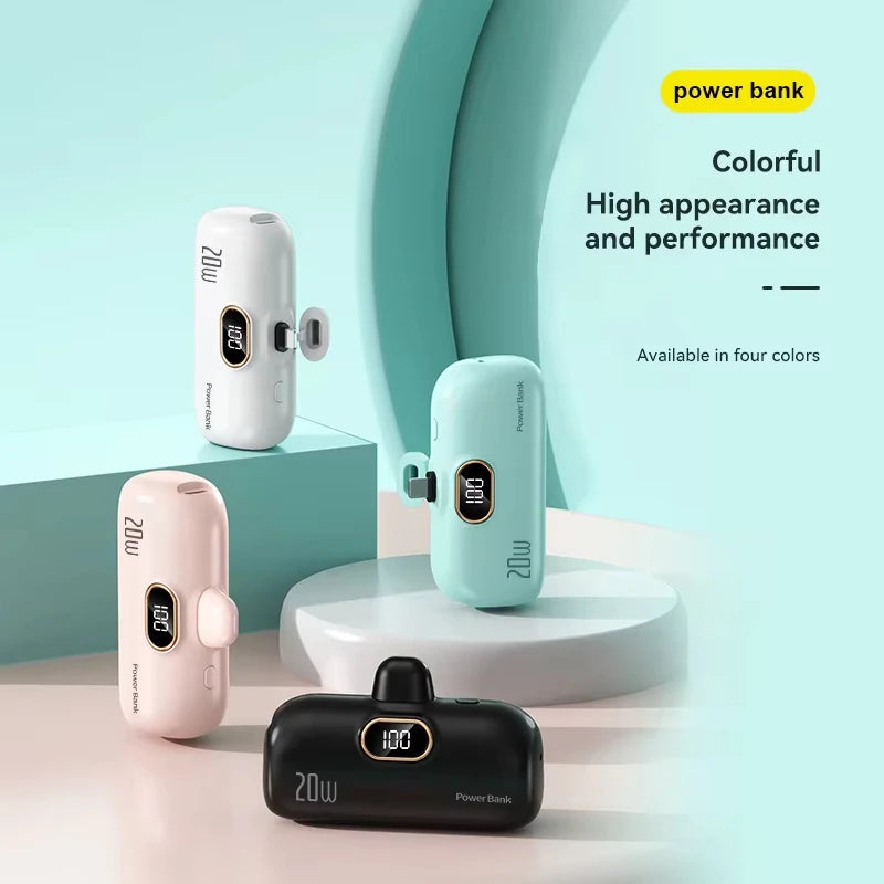 OnePlus 300000mAh Wireless CCC Certification Power Bank Capsule Mobile Power Supply Emergency Fast Charging External Battery
