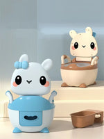 Children's Potty 1-6 Years Old Upgraded Cute Rabbit Baby Toilet Seat Baby Potty Portable Stool Boys & Girls Safe Trainer Seat WC