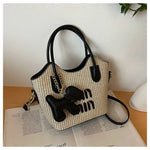 2025 New Designers' Bags - Popular Knitted Bags for Ladies, Casual and Versatile Beach Carry-Along Handbags and Tote Bags