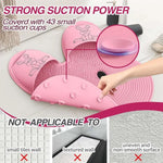 Cute Shower Foot Scrubber Mat Household Creative Feet Scrubber Mat Hands-Free Non-Slip Foot Massage Scrubber Foot Cleaner
