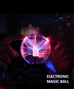 Magic Crystal Plasma Ball Lamp 3 4 5 6 8 Inch Electric Lamp Night Light Kids Gift Birthday Christmas Novelty Glass Plasma Lamp