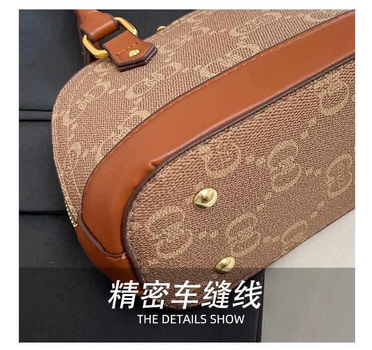 High-Quality Ladies Shoulder Bag, Stylish Leather Handbags For Women Featuring Famous Designer Elegant Details