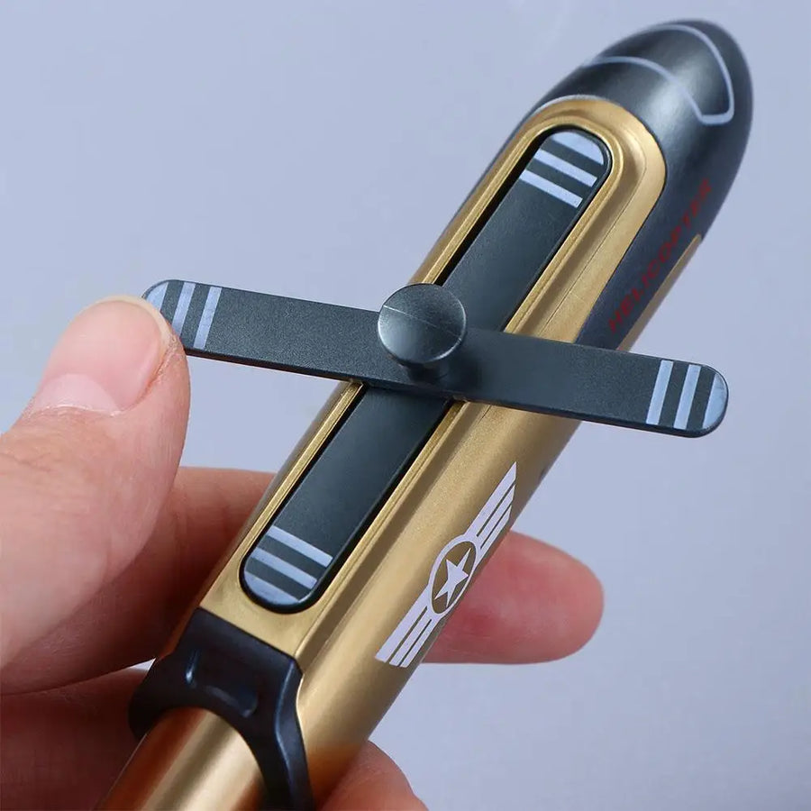 Airplane Shape Boy Exam Writing Tool Large Capacity Quick Dry Signature Pen School Supplies Ballpoint Pen Black Ink Gel Pen