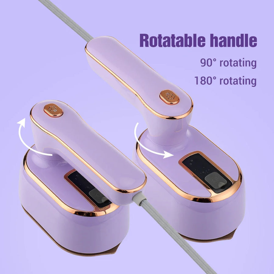 Mini Garment Steamer Portable Folding Handheld Steam Iron Home Travelling For Clothes Ironing Wet Dry Ironing Machine