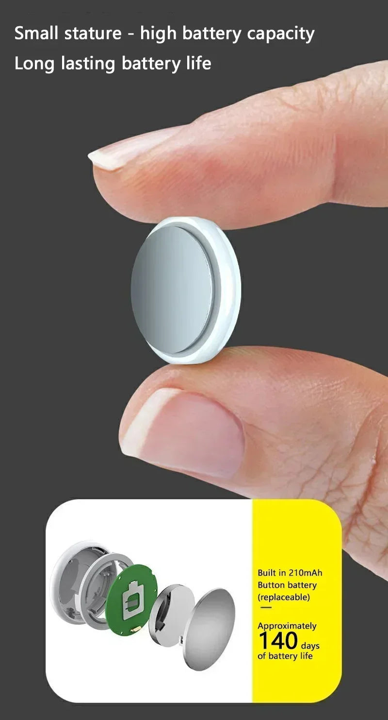 OPPO Smart Airtag Bluetooth 5.3 GPS Tracker Work with Android iOS System Air Tag Tracker Mini Locator Kids Bag Key Wall Finder