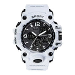 Men's Junior High School Student Fashion Trend Black Technology Sports Glow Men's Electronic Watch